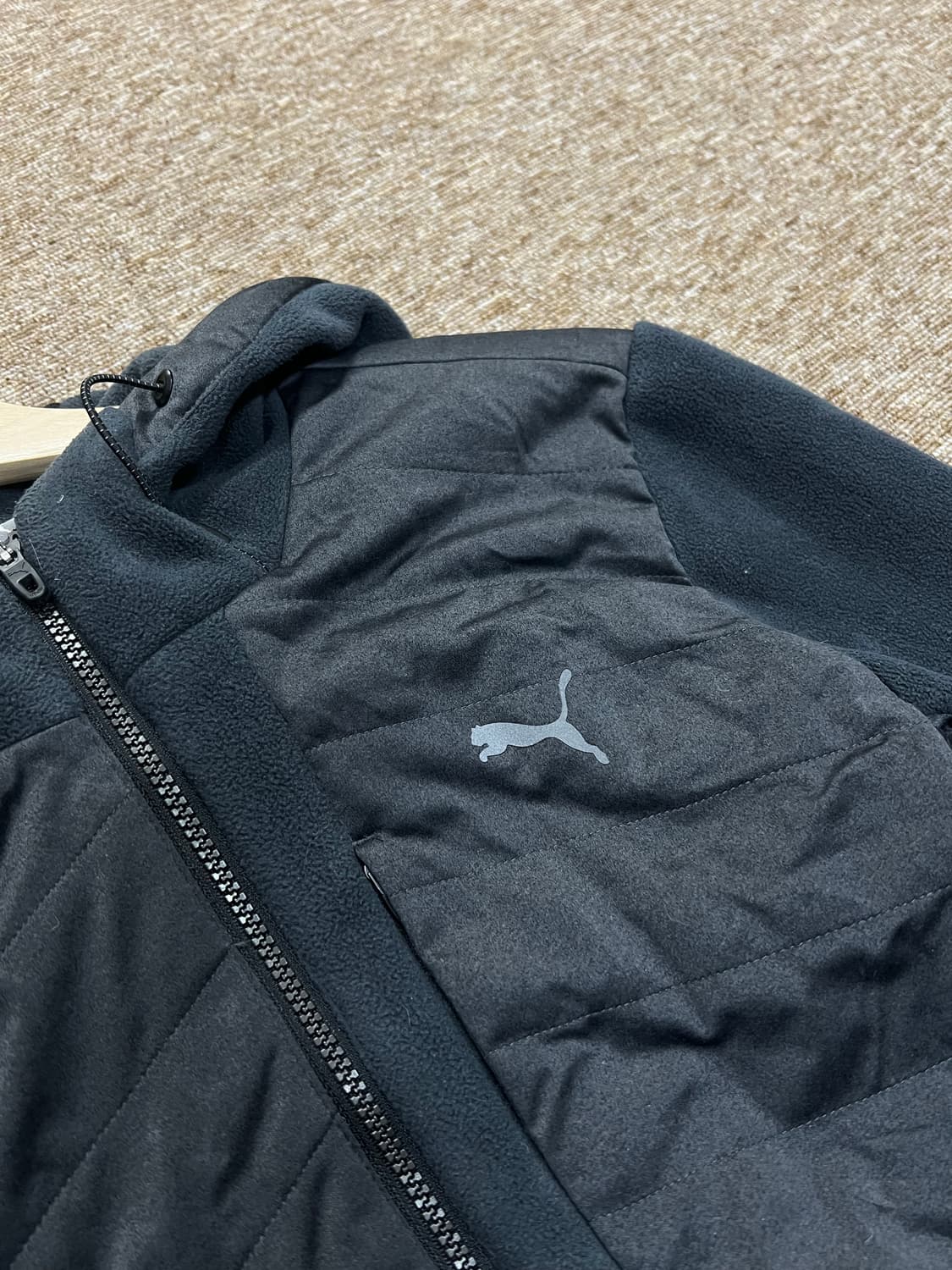 푸마 남성 후드 기모 자켓 XL 상품이미지3