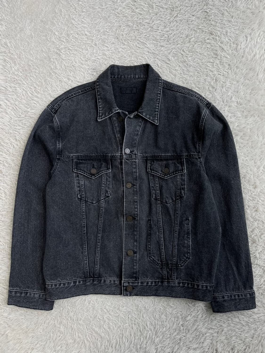 브랜디드 흑청 트러커 자켓/#3311 상품이미지1