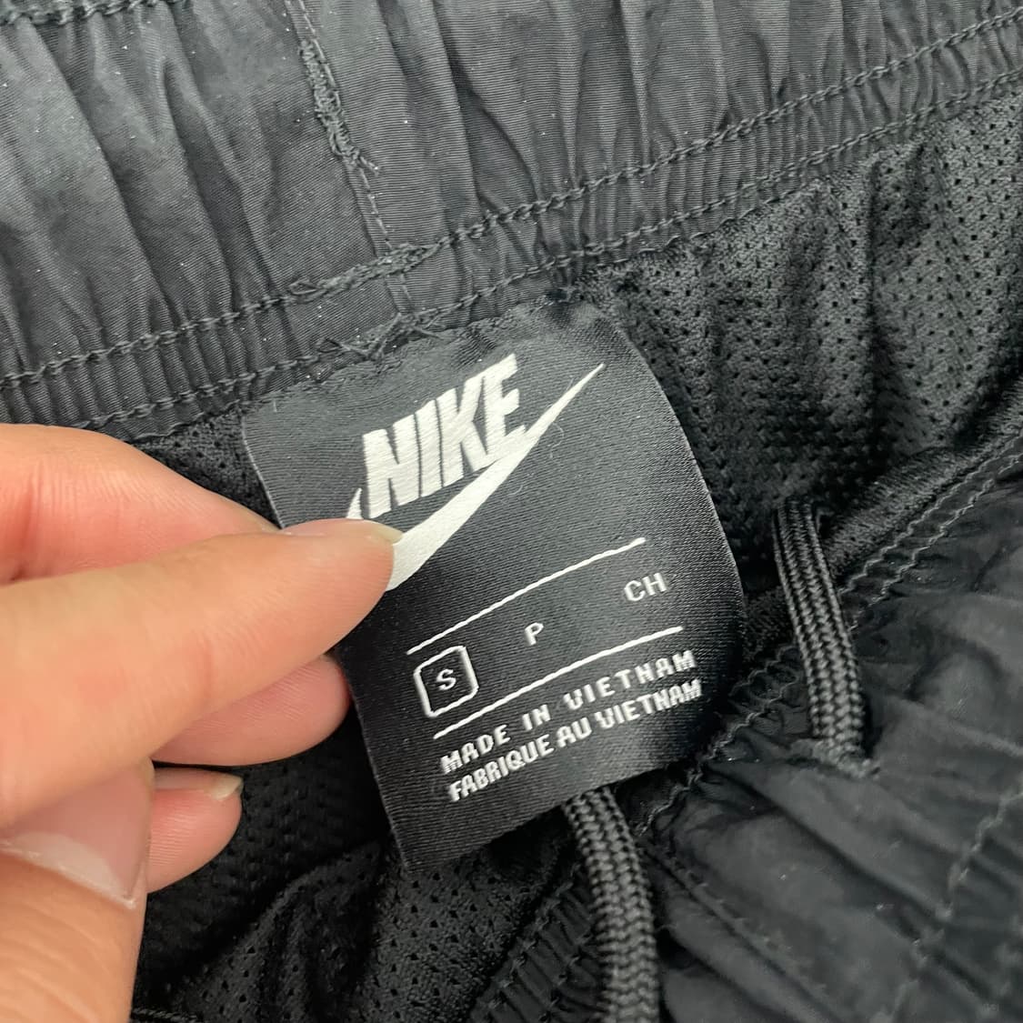 나이키 해리티지 스우시 블랙 조거 트랙팬츠 상품이미지6