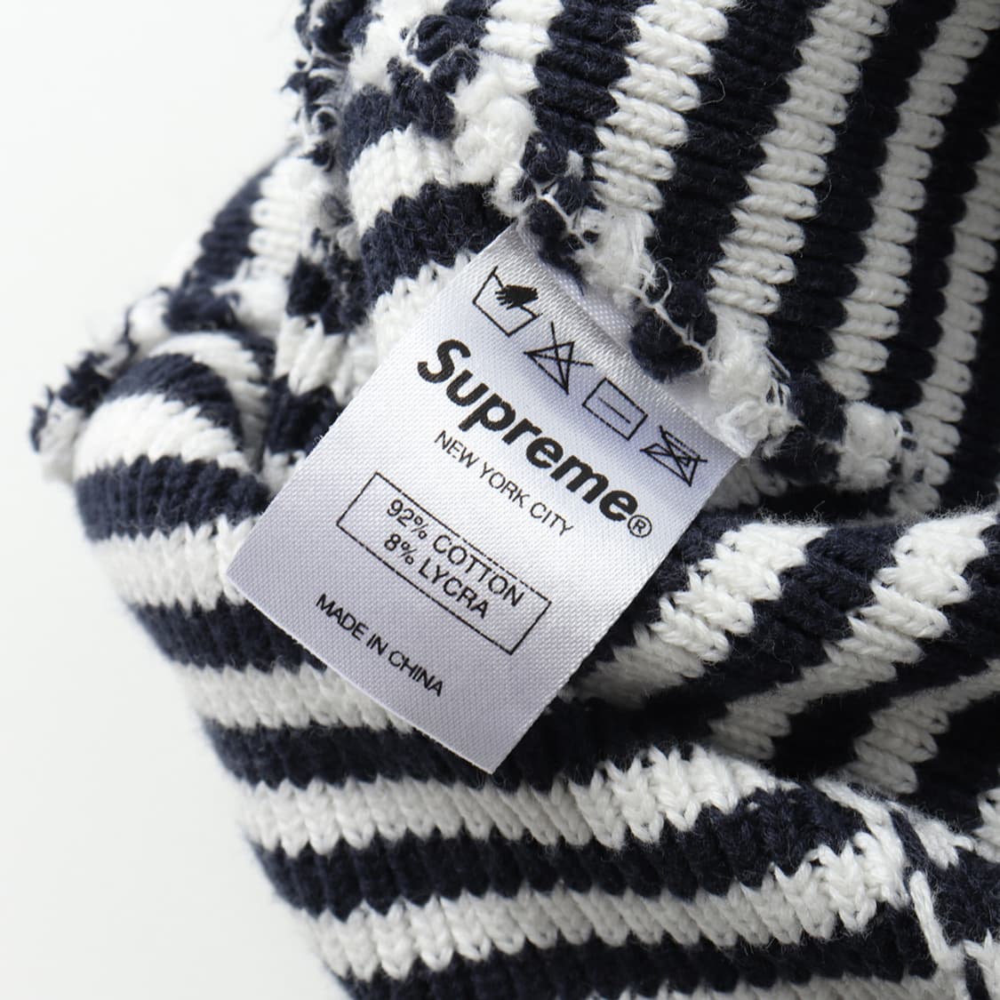슈프림 Supreme Striped Beanie 상품이미지5