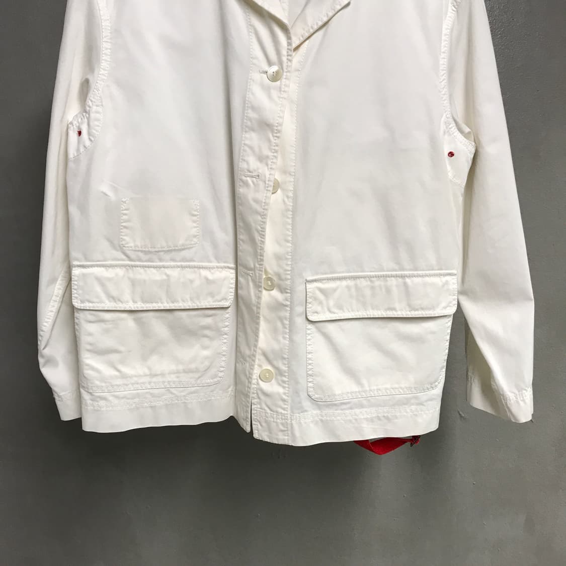 프라다 스포츠 화이트 자켓 M 상품이미지3