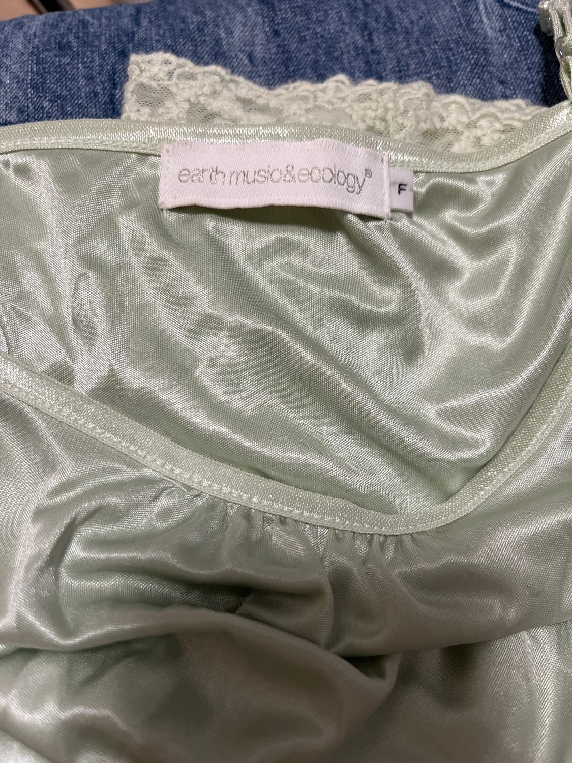 earth music&ecology 슬리브리스 원피스 상품이미지2