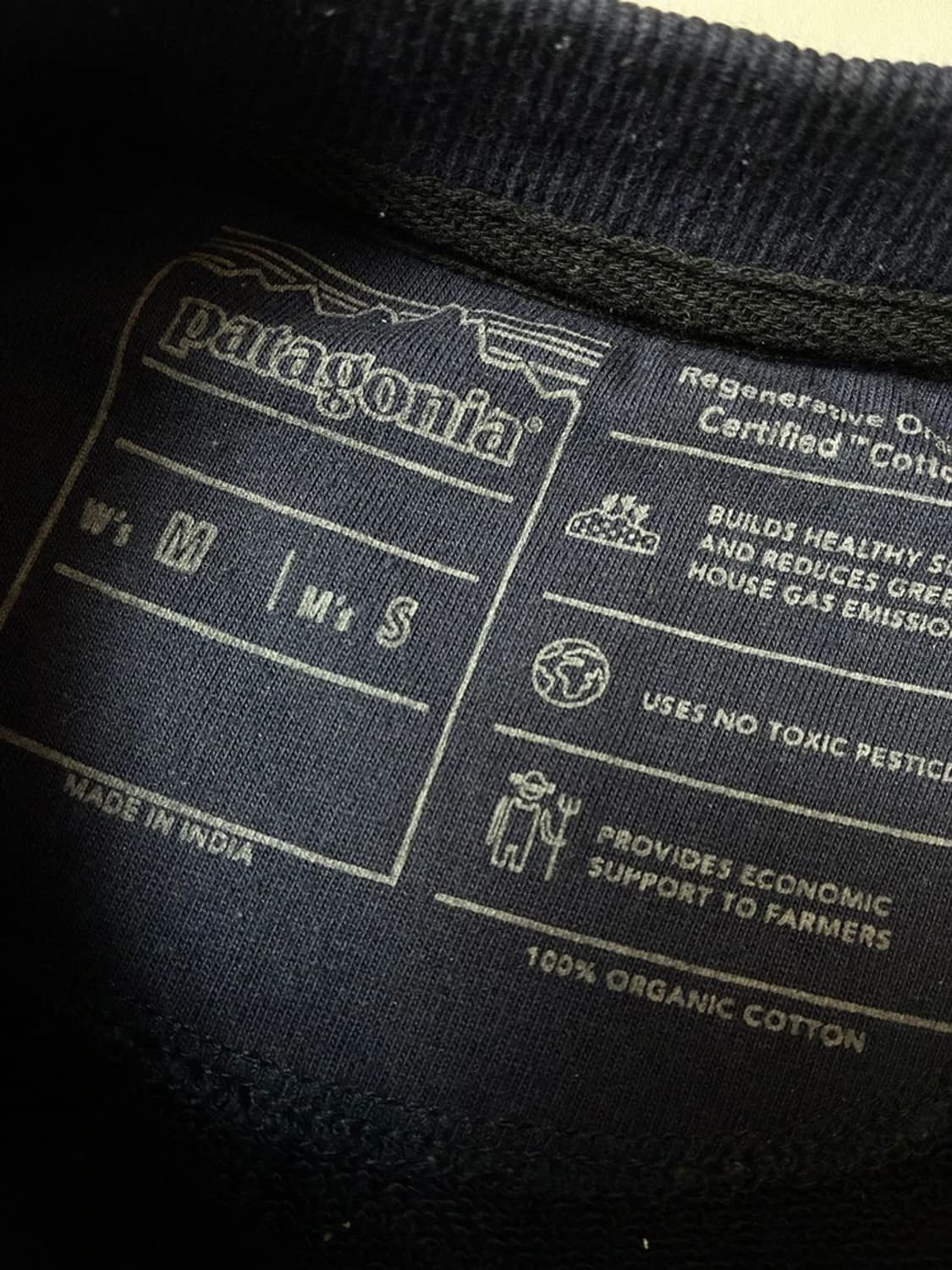 파타고니아 시그니처 크루넥 로고 맨투맨 PN8350 상품이미지6