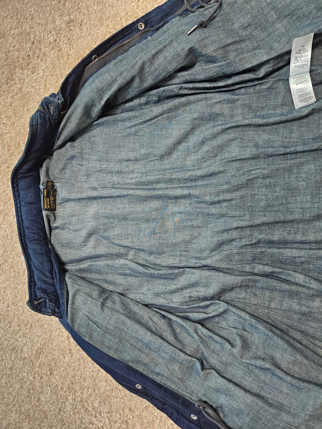 폴로 데님 소령야상 상품이미지6