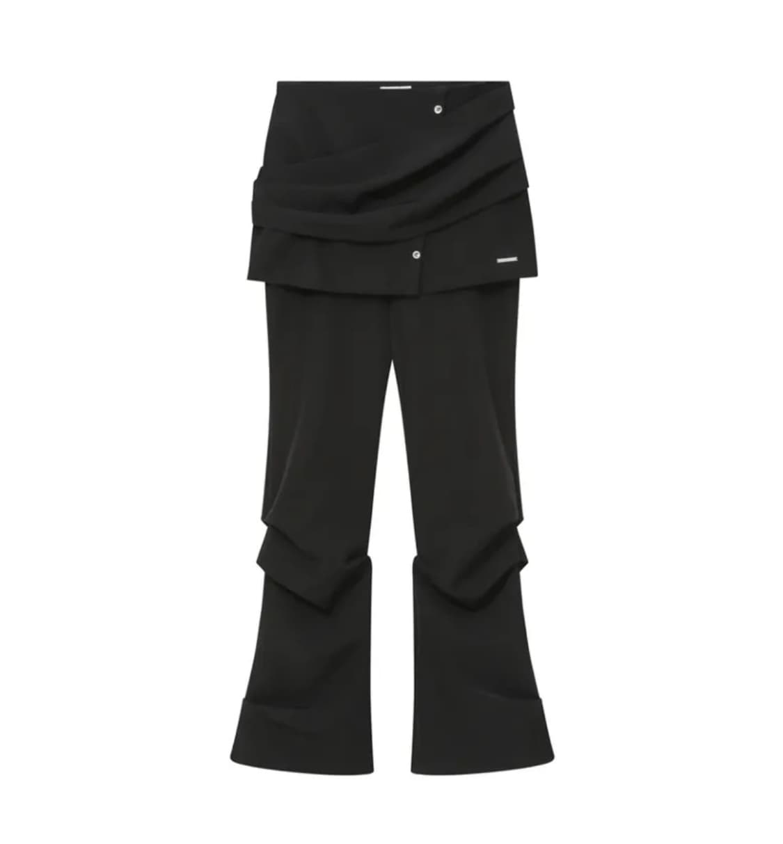 미세키서울 Draped shirt skirt pants SET BLACK 상품이미지1