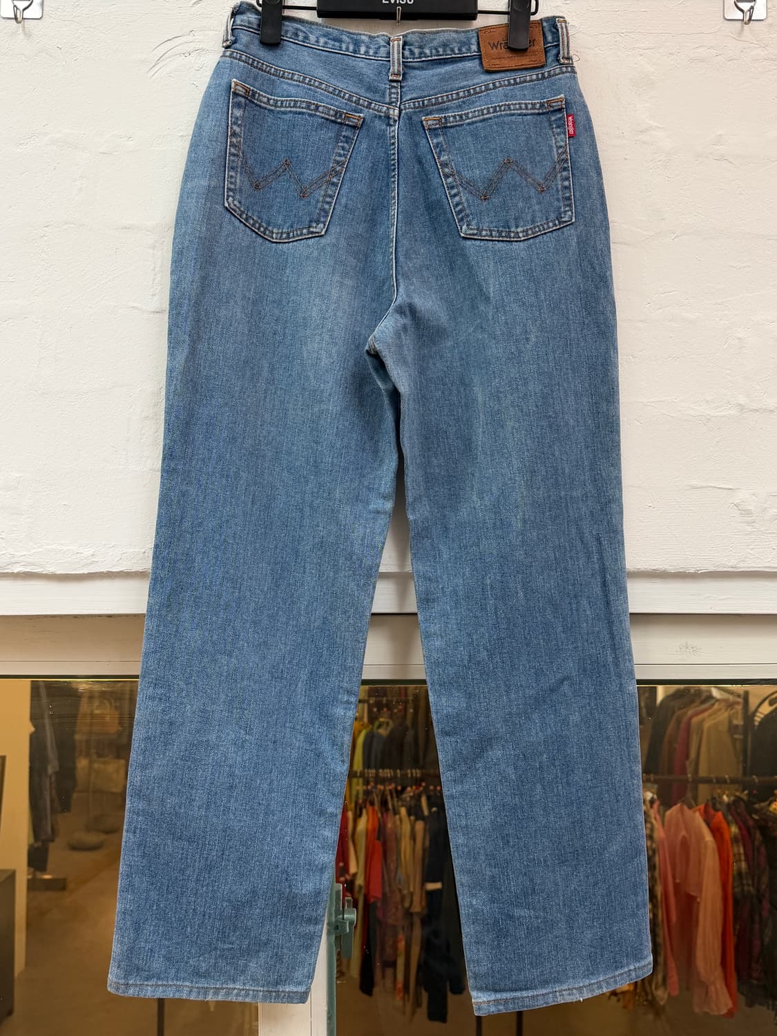 Wrangler lady 랭글러 라이트 블루 배기핏 데님 진 28 상품이미지7