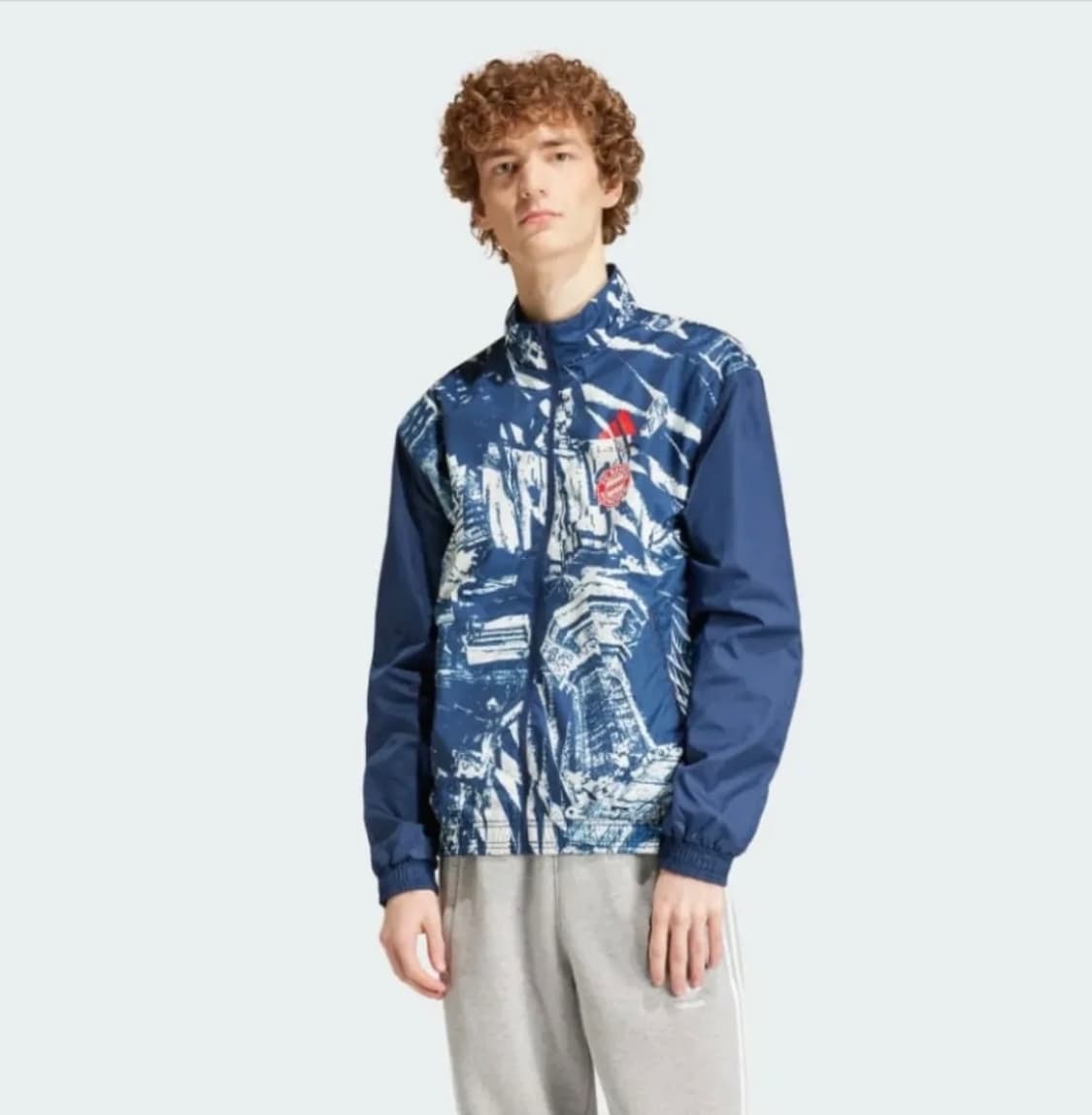 아디다스 X 바이에른 뮌헨 리버시블 앤섬 자켓 2XL 상품이미지7