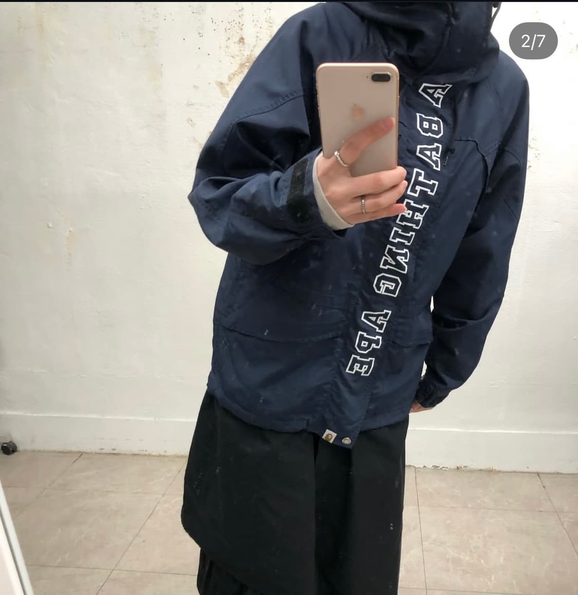 베이프 스노우보드 파카 상품이미지2