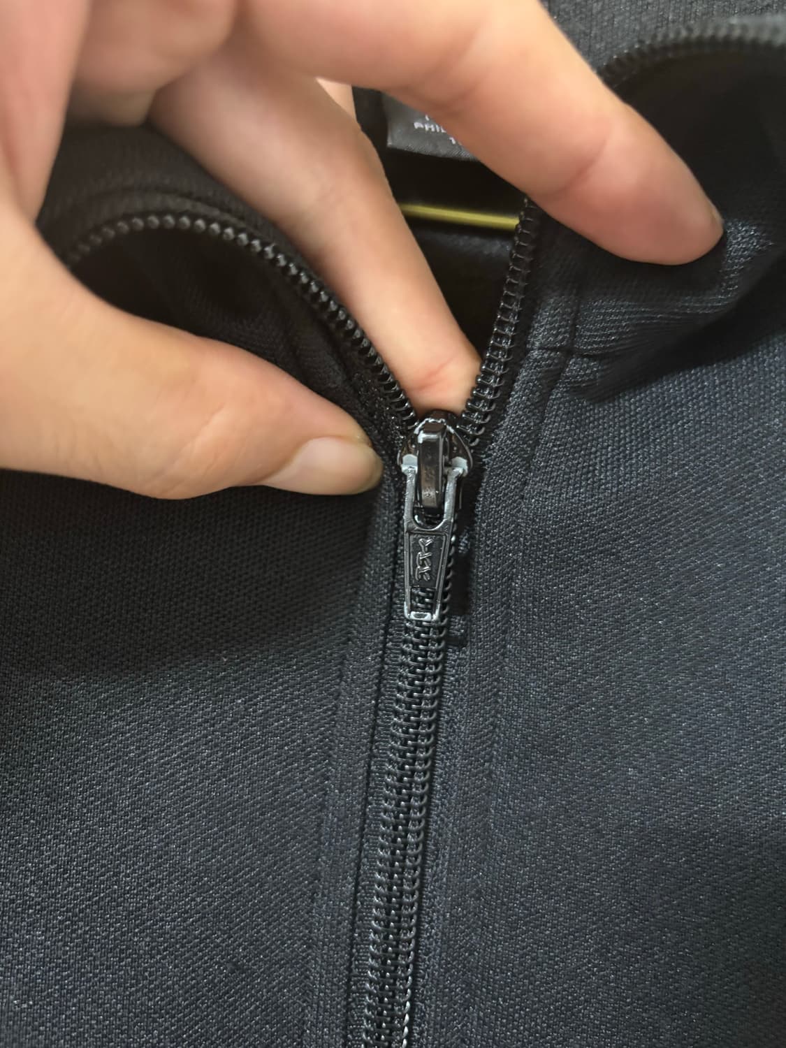 아디다스 블랙 유로파 집업 져지 상품이미지5