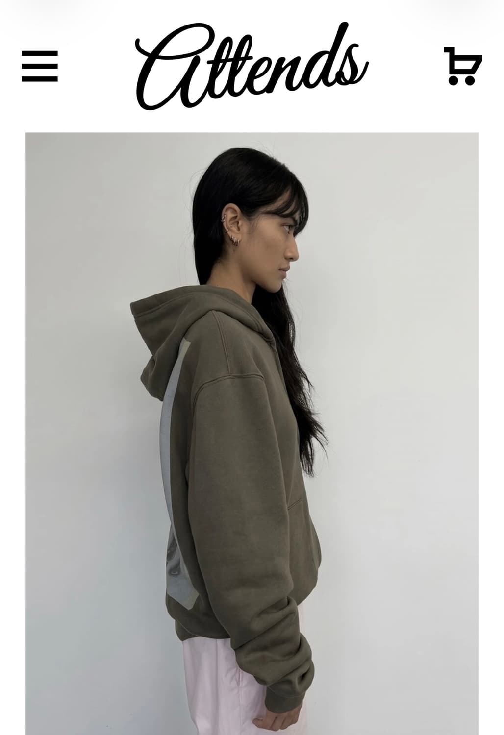 Attends Control your mind hoodie 상품이미지3