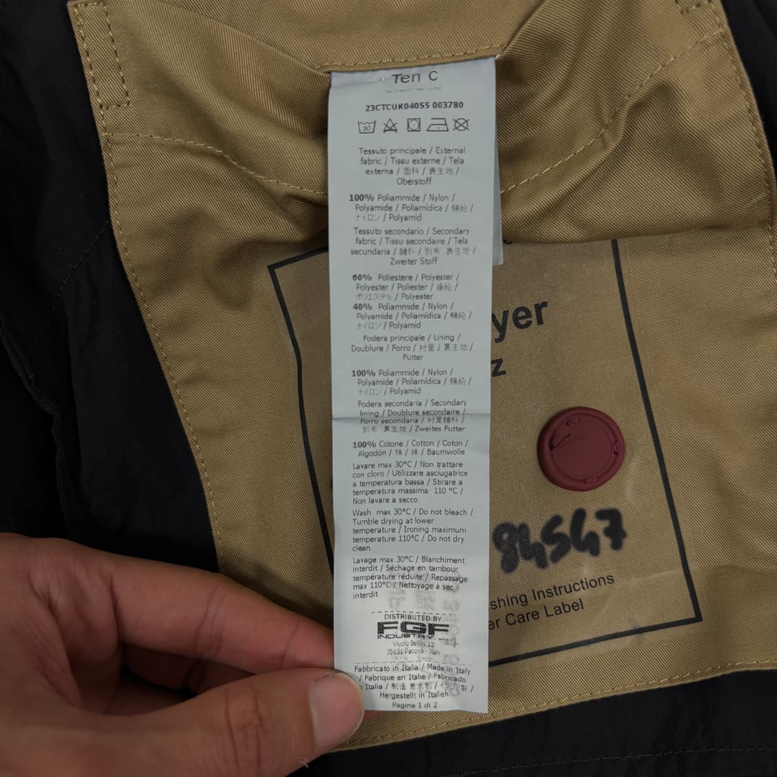 Ten c 텐 씨 미드레이어 파카  상품이미지7