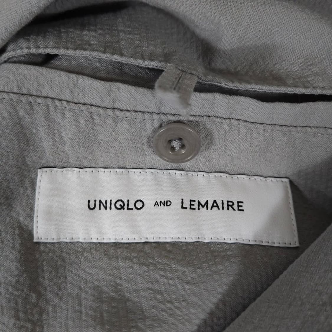 95 유니클로 르메르 시어서커 자켓 그레이 봄 초여름 상품이미지5