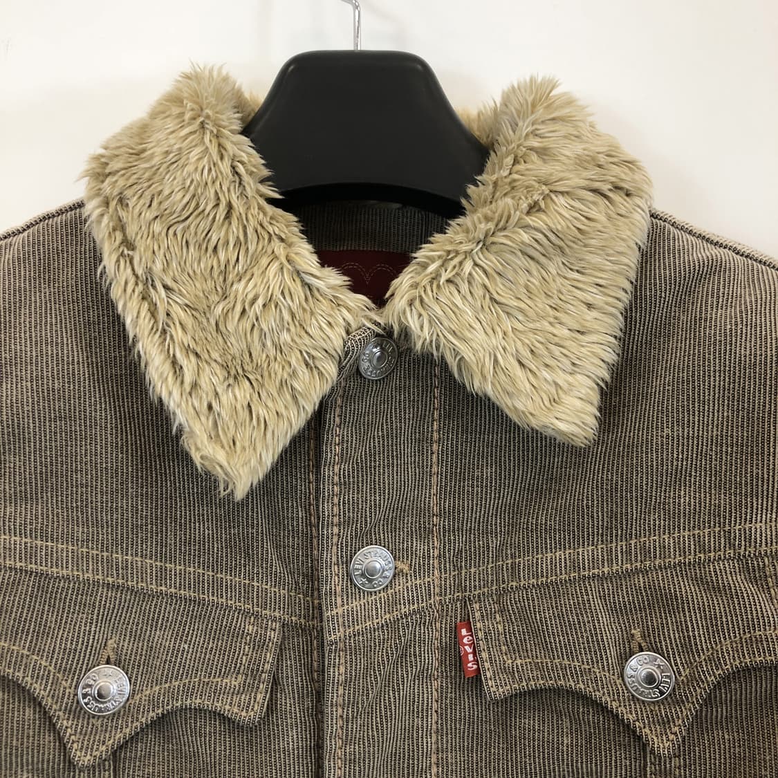 리바이스 TYPE1 타입원 코듀로이 쉐르파자켓 M 상품이미지2