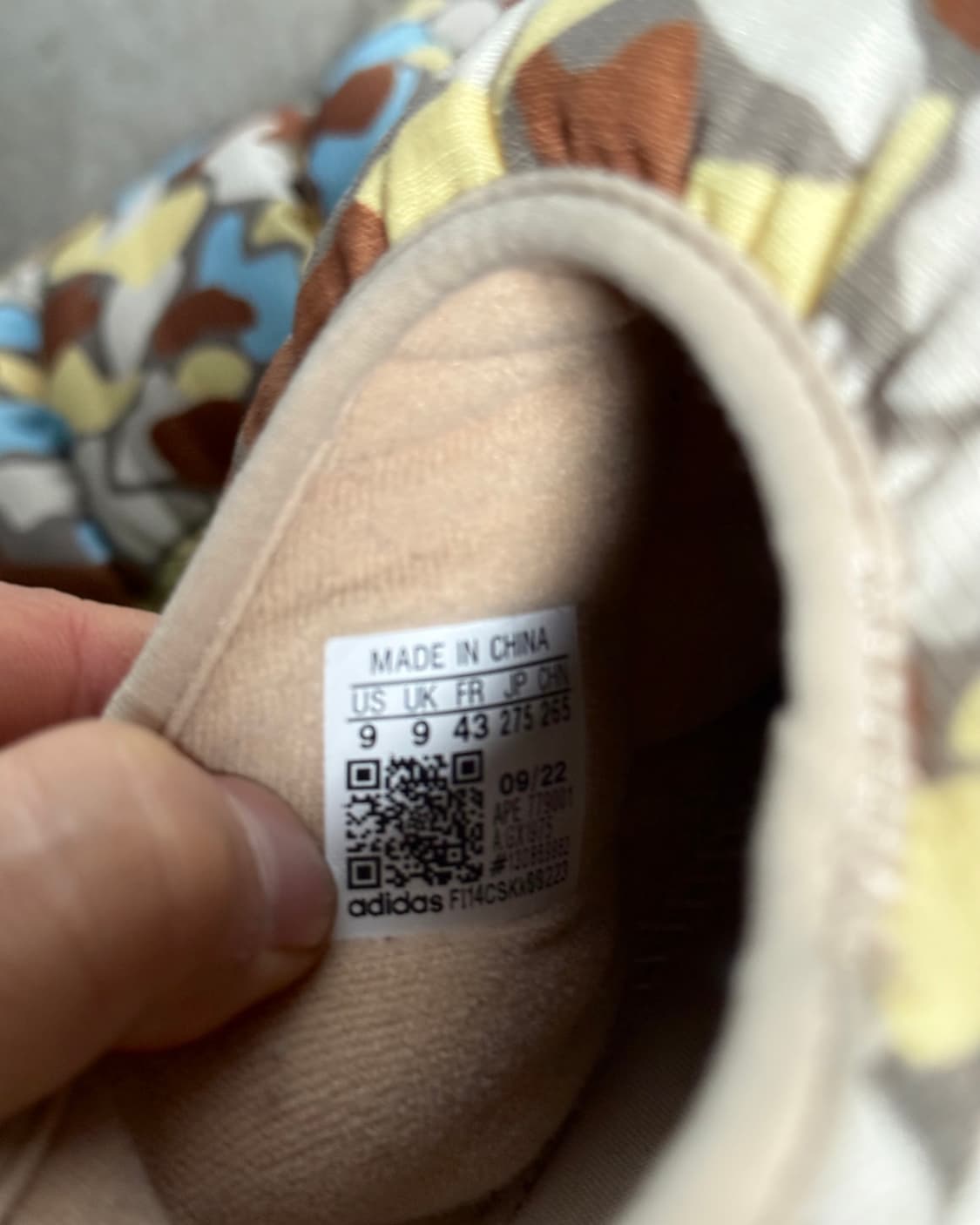 아디다스 퍼피랫 클레이 클리어 블루 US9 상품이미지9