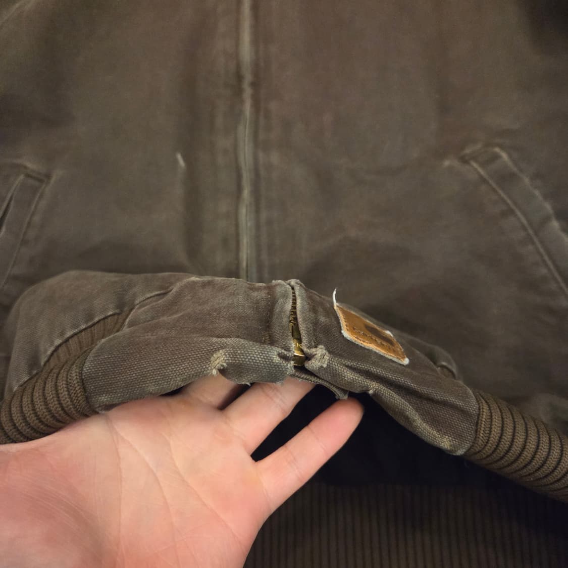 칼하트 산타페 dkb j14 dkb 다크브라운 라지 톨 상품이미지8