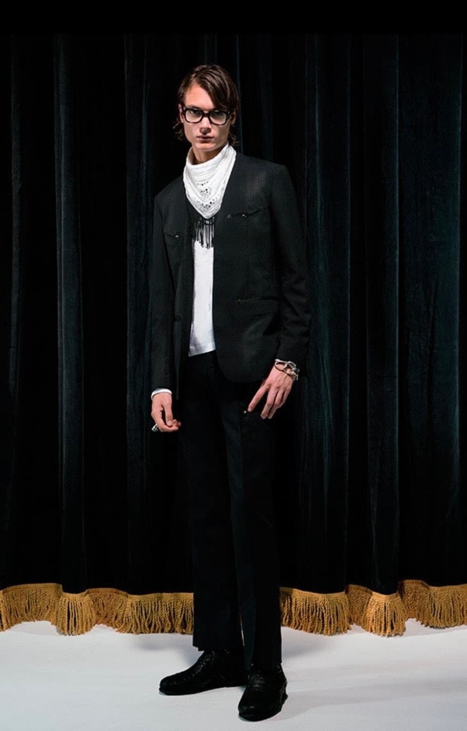 솔로이스트 18ss 카라리스 웨스턴 블레이저자켓 상품이미지1