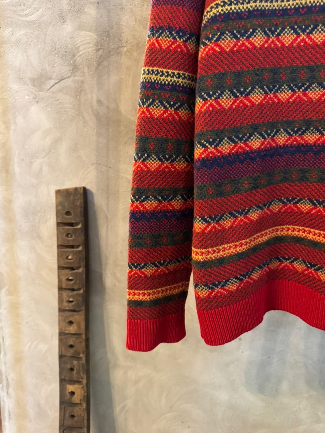 노스프로젝트 페어아일 니트 100 상품이미지6