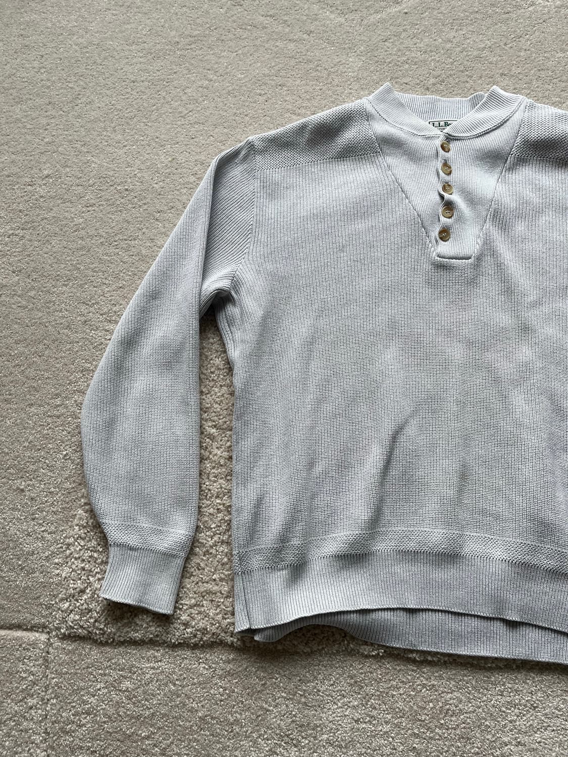 엘엘빈(L.L.Bean) 헨리넥 코튼 니트 (105) 상품이미지3