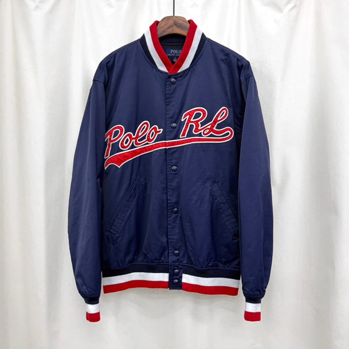 폴로 랄프로렌 레터링 스타디움 자켓 상품이미지2