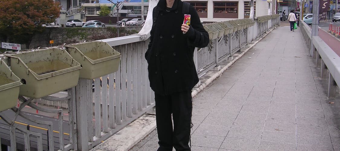 [L] 꼼데가르송셔츠 축융 울 피코트 블랙 상품이미지1