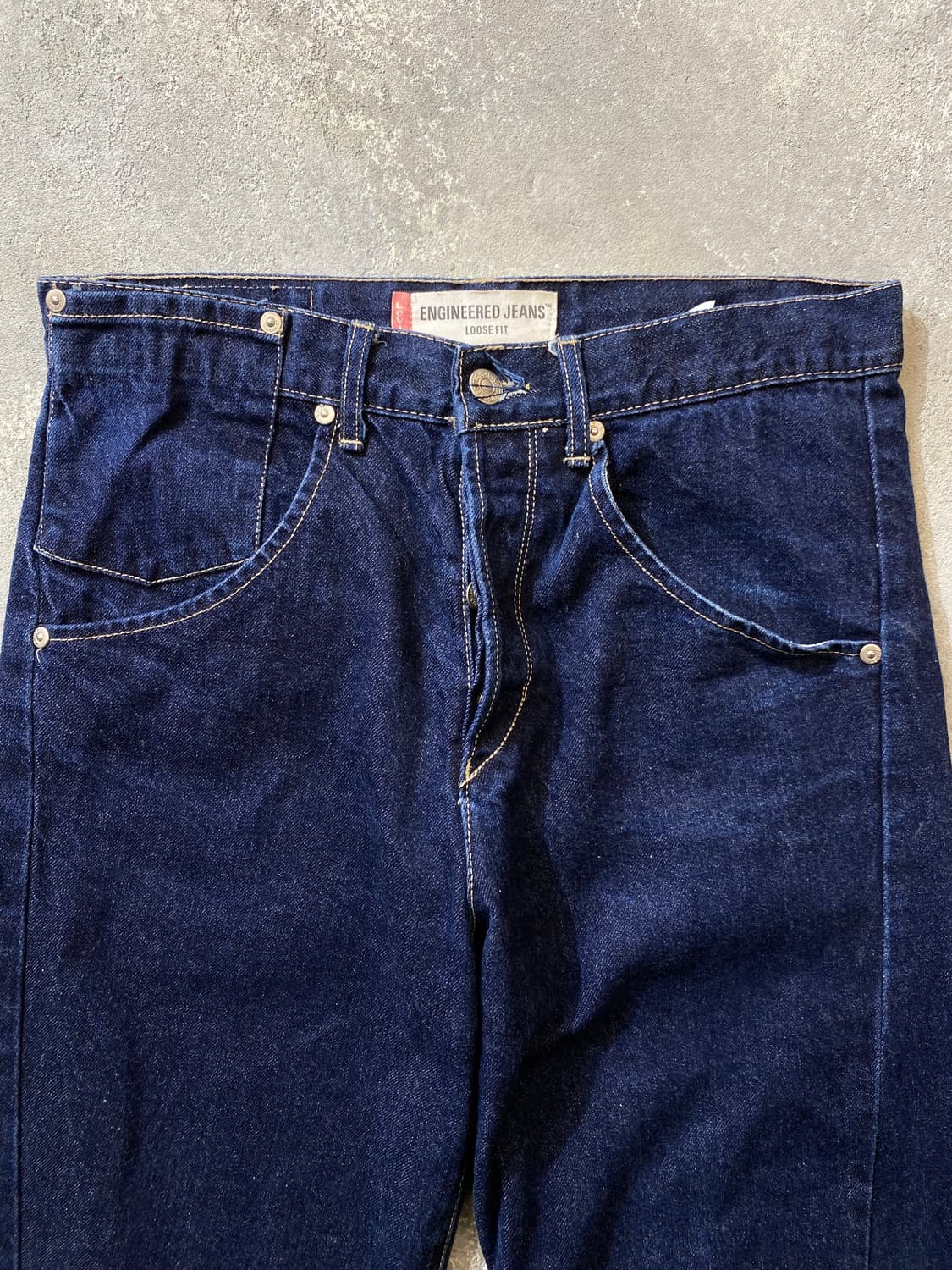 [29] 00s 리바이스 엔지니어드진 루즈 핏 데님팬츠 상품이미지4