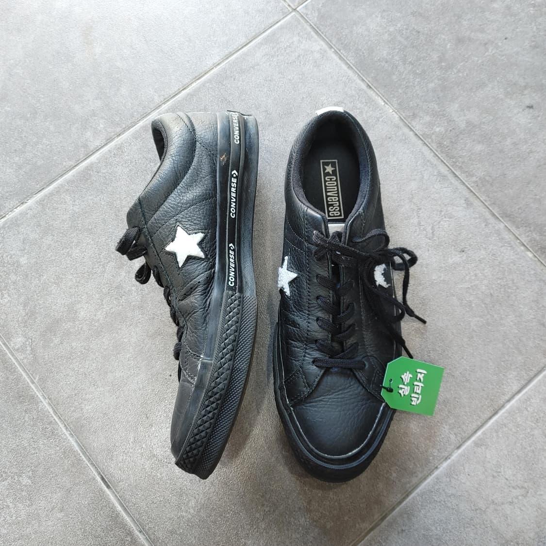 270 컨버스 남성 원스타 핀스트라이프 블랙 157921C 상품이미지1