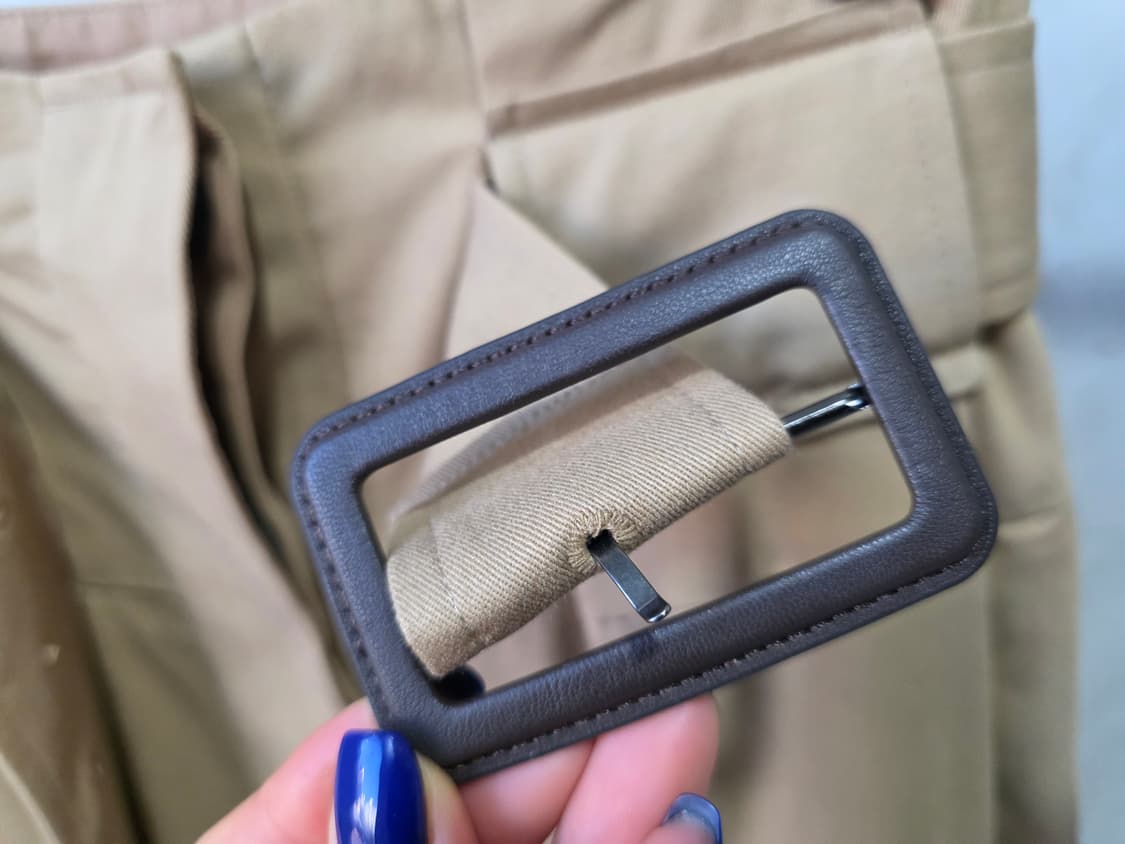 베이지 롱스커트  상품이미지3