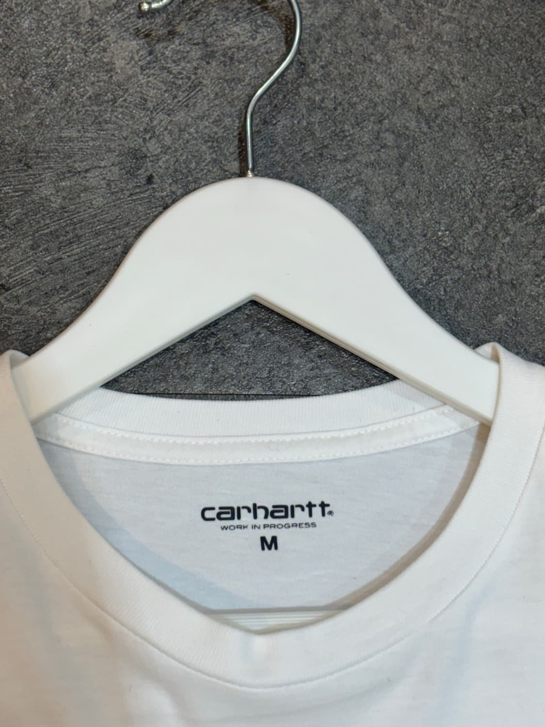 칼하트 WIP 긴팔 티셔츠 화이트 M 상품이미지5