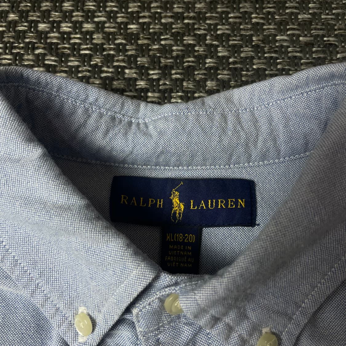 폴로랄프로렌 스카이블루 빅포니 긴팔 셔츠 XL  상품이미지4