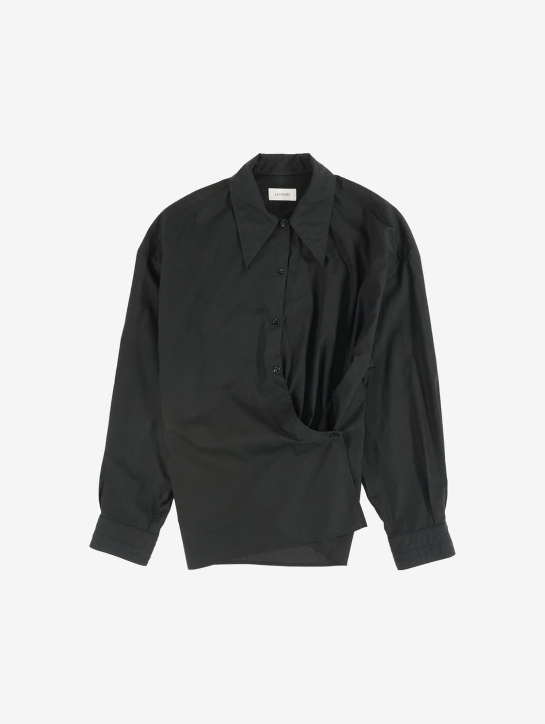 르메르 트위스트 셔츠 블랙 34 상품이미지1