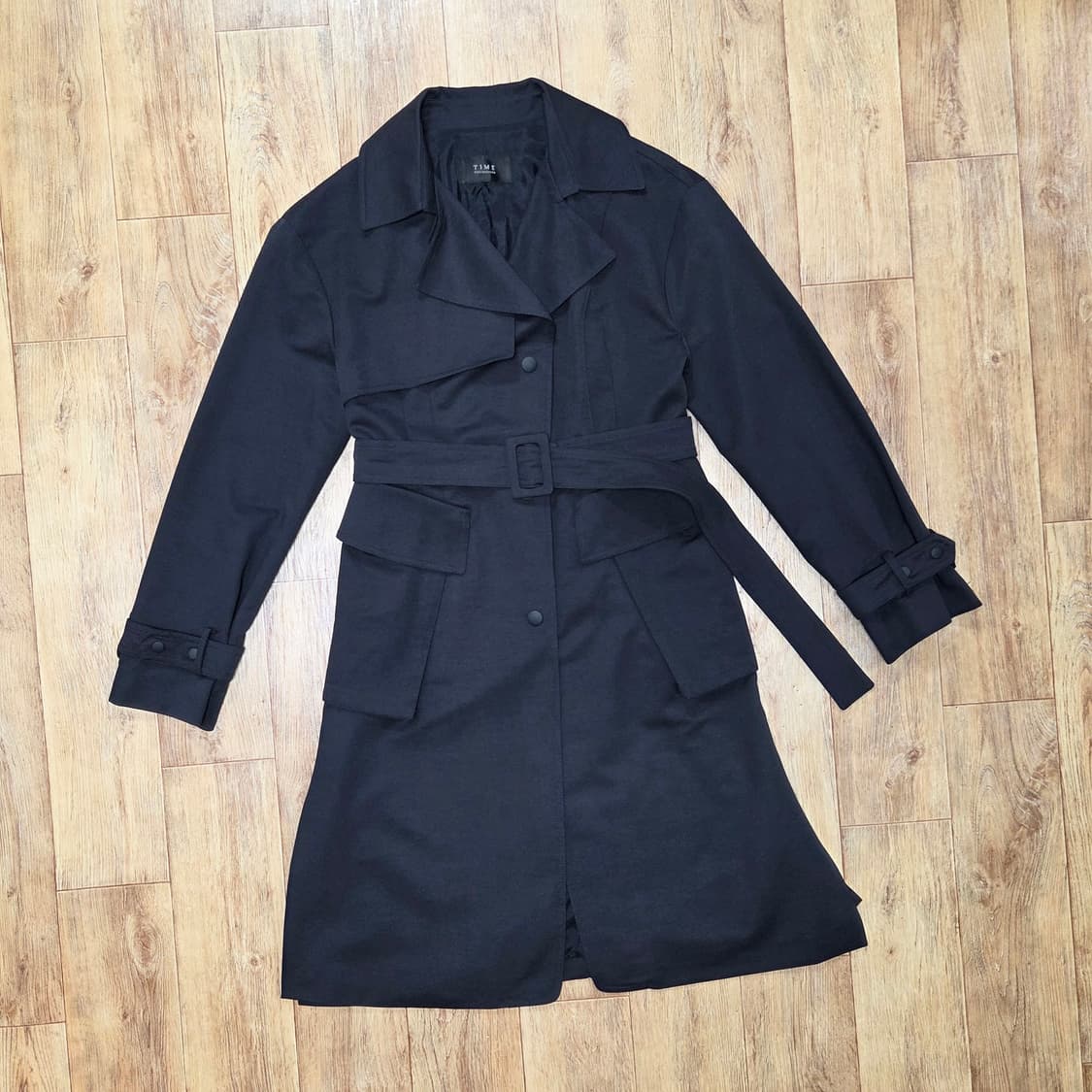 타임(TIME) 벨티드 트렌치코트 55-66 상품이미지1