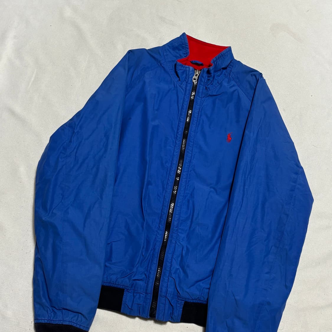 L 폴로랄프로렌 레드 포니 마운틴 코발트 봄버 자켓  상품이미지1