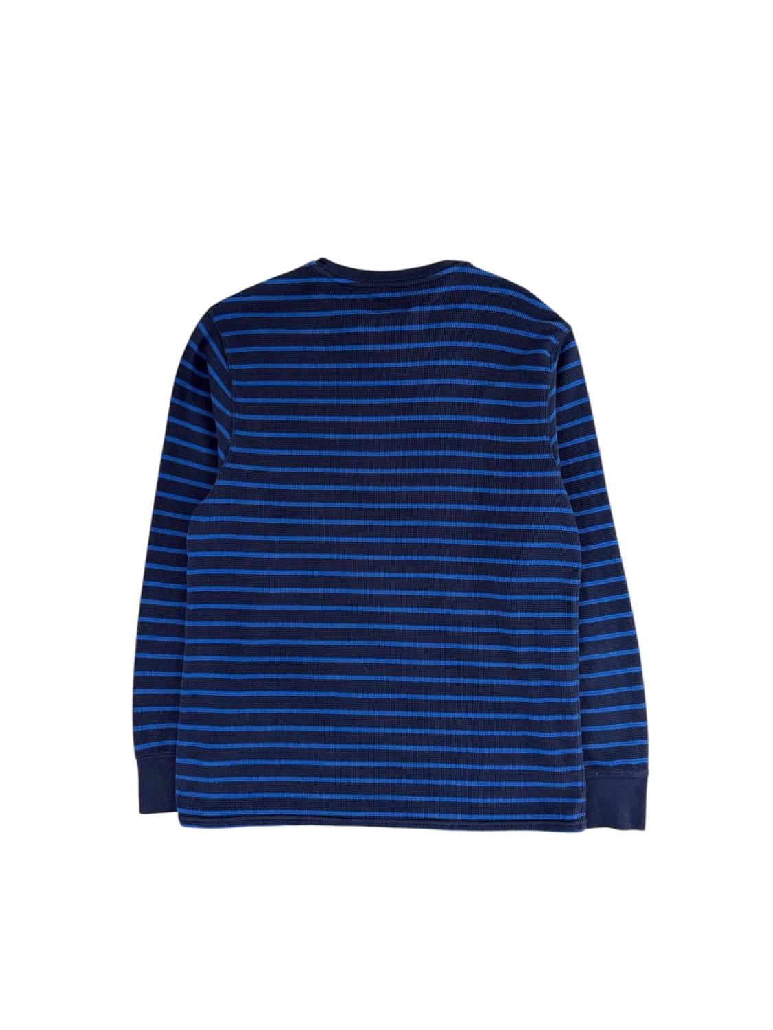 폴로 스트라이프 와플 롱 슬리브리스 L 상품이미지2