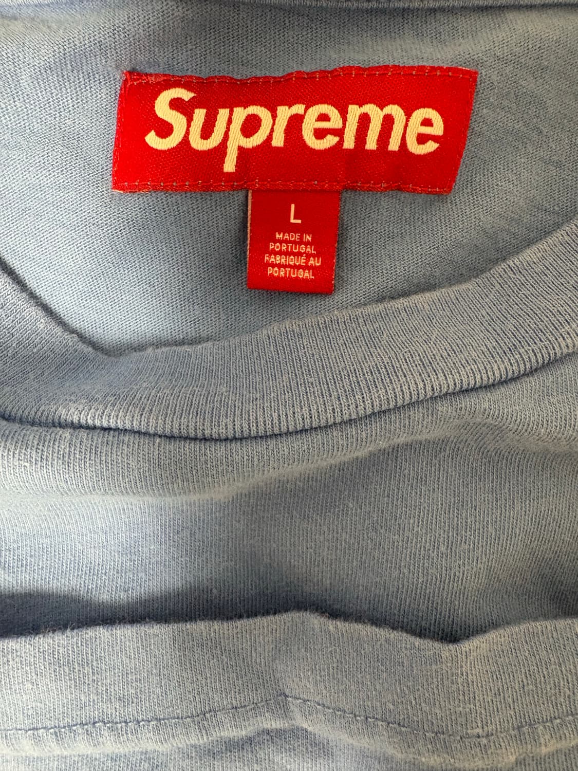 슈프림 레이싱 인타르시아 롱슬리브 탑 블루 상품이미지2