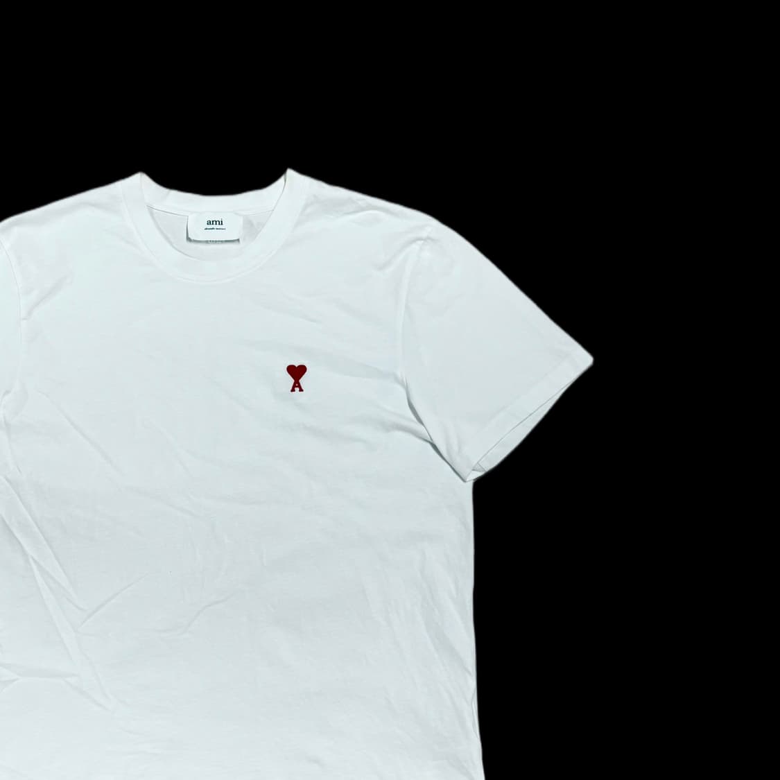 AMI 아미 반팔 티셔츠 화이트 상품이미지4