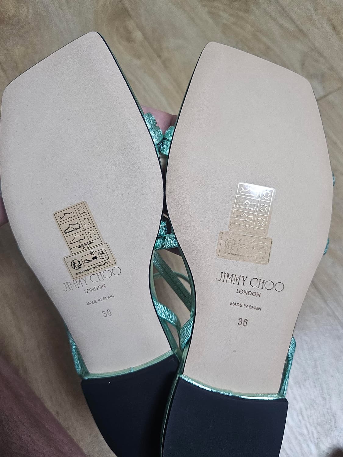 (정품)지미추 NORI 샌들 36  230~235사이즈 새상품 상품이미지3