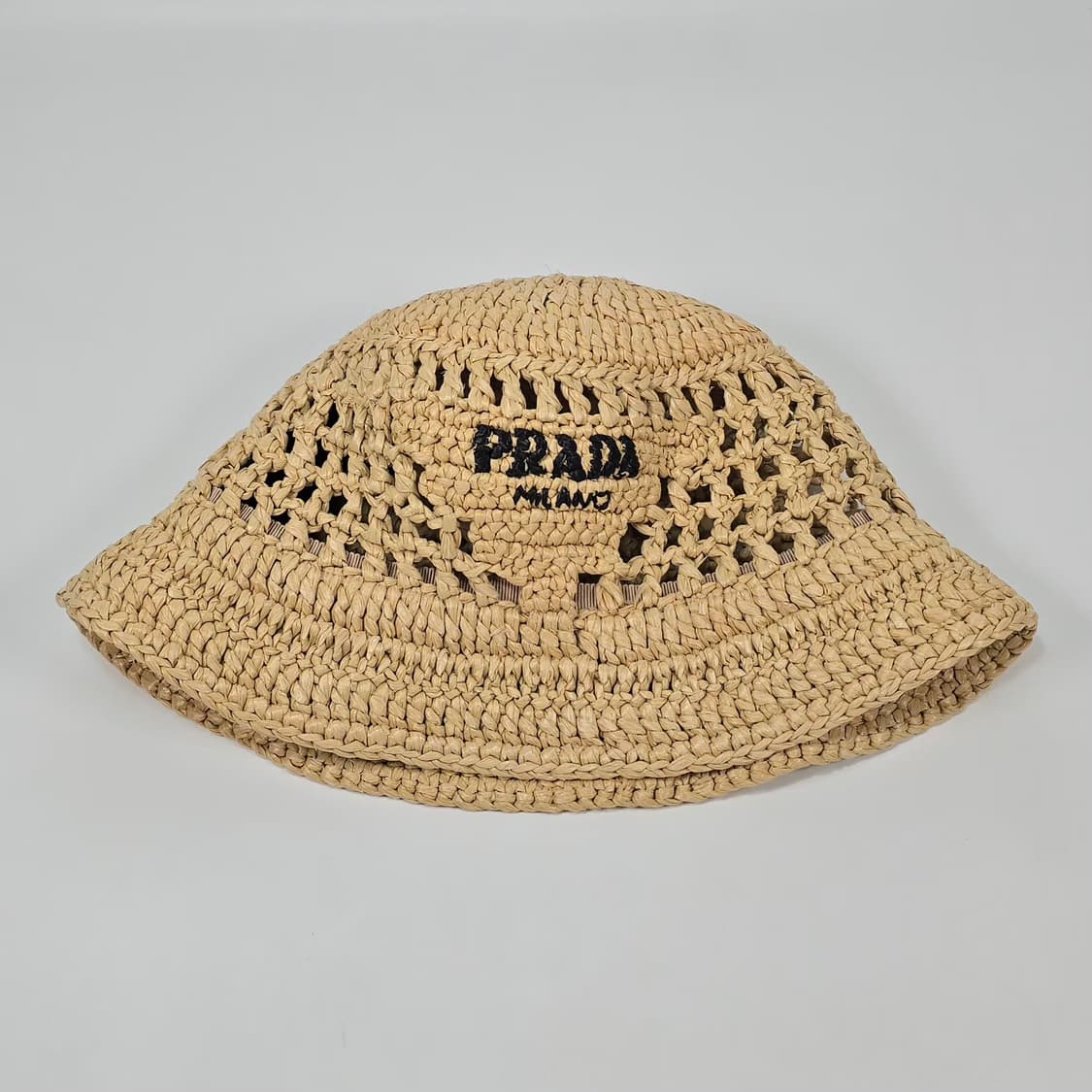 프라다 라피아 버킷햇 ( M ) 상품이미지1