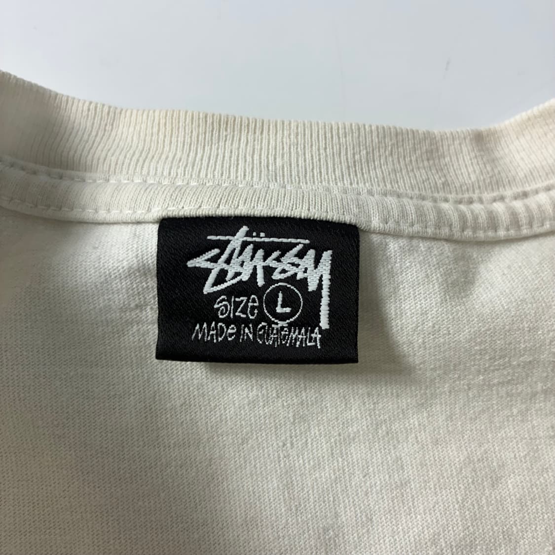 Stussy  스투시 퍼지 다이스 화이트 반팔 티셔츠  상품이미지5