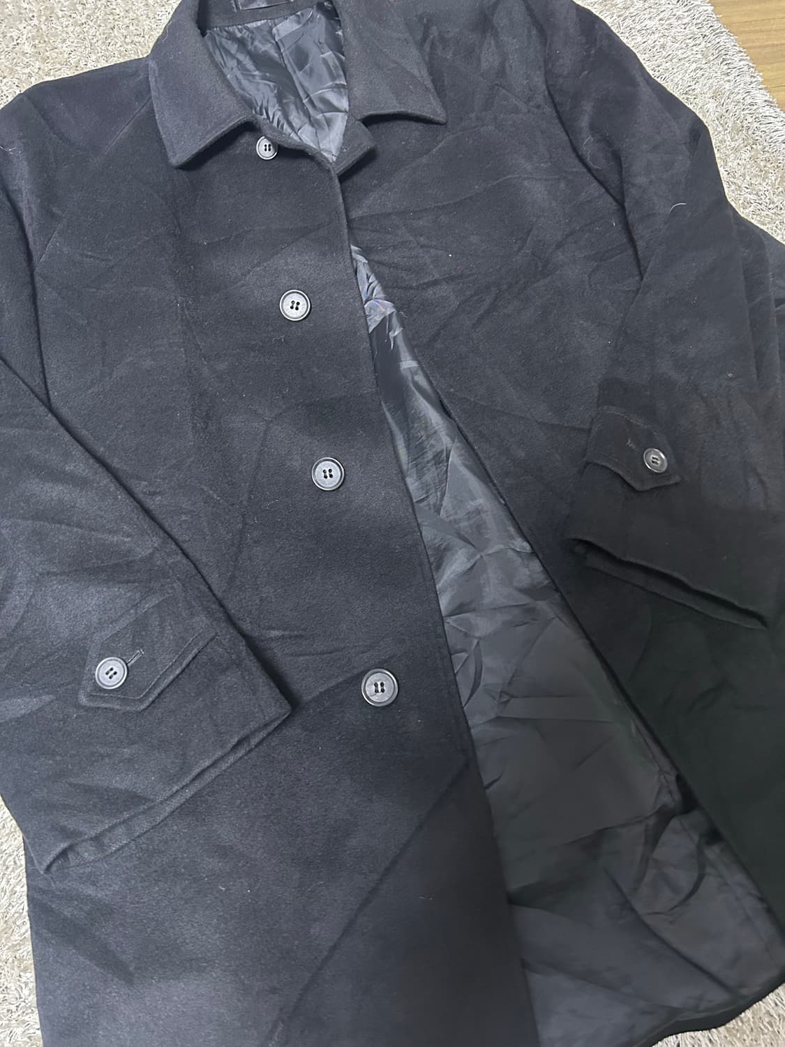 일본판 캐시미어혼방 코트 사이즈 110 상품이미지2