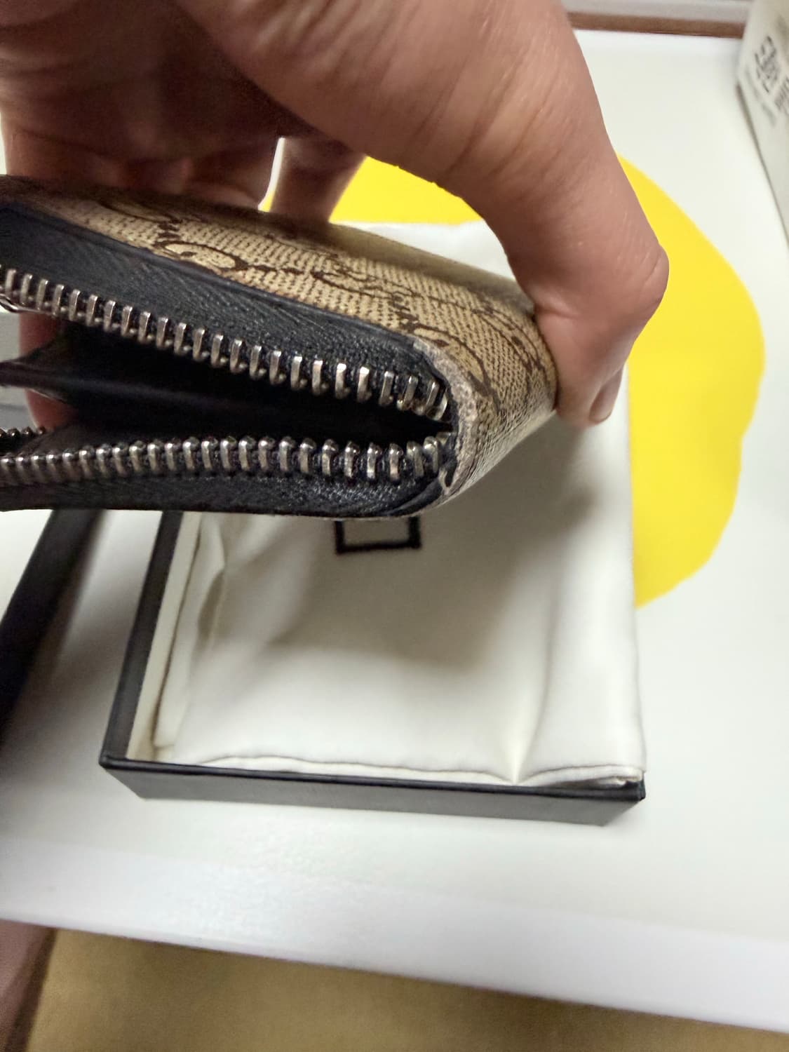 타이거 GG 수프림 지퍼 카드 지갑 상품이미지7