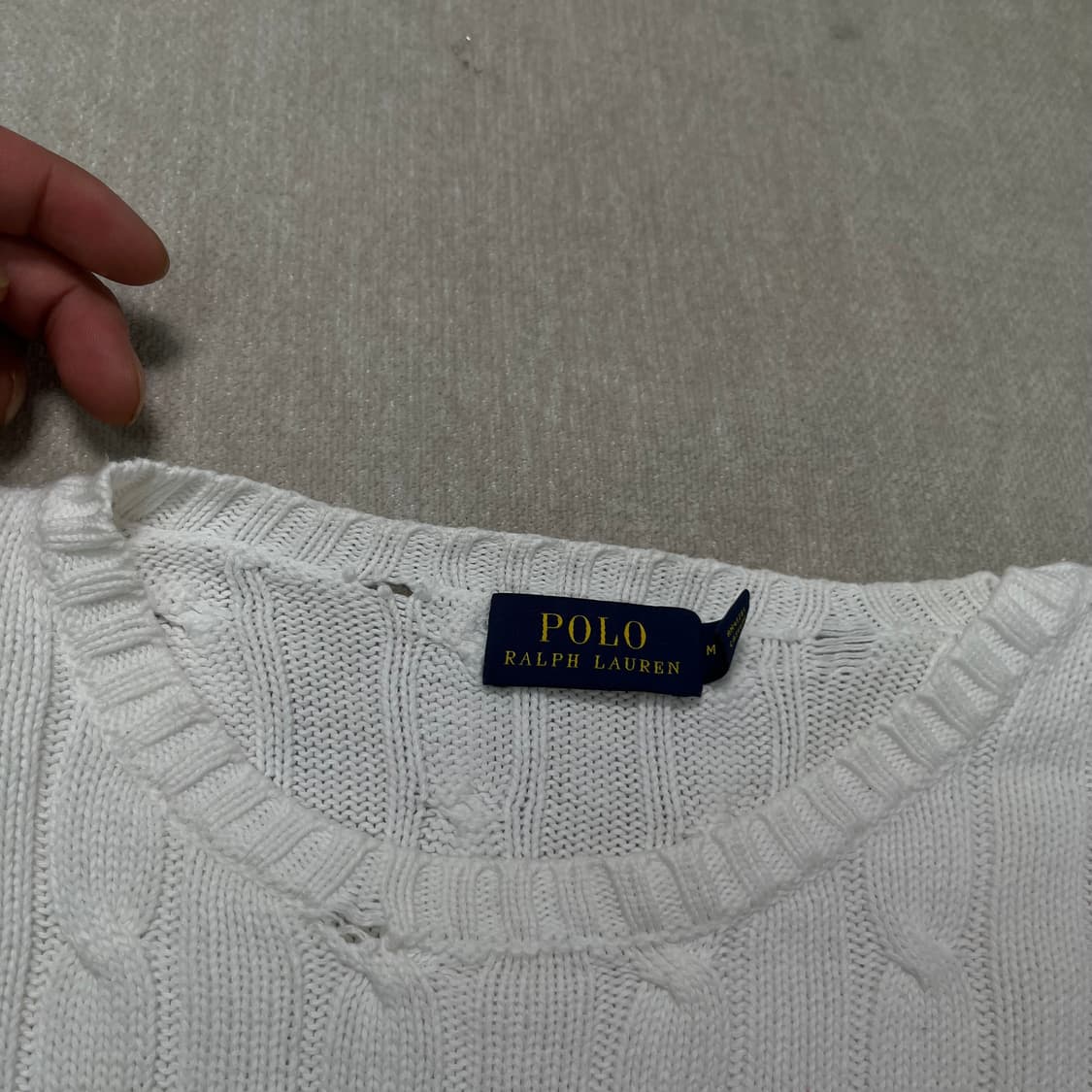 95 폴로 랄프로렌 꽈배기 니트 상품이미지5