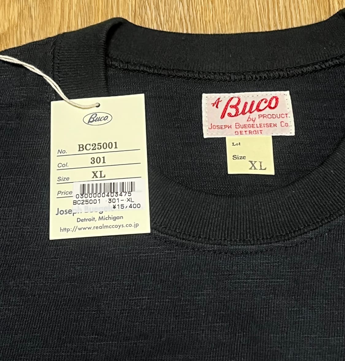 [XL] 리얼맥코이 부코 스트라이프 롱슬리브 새제품 상품이미지3