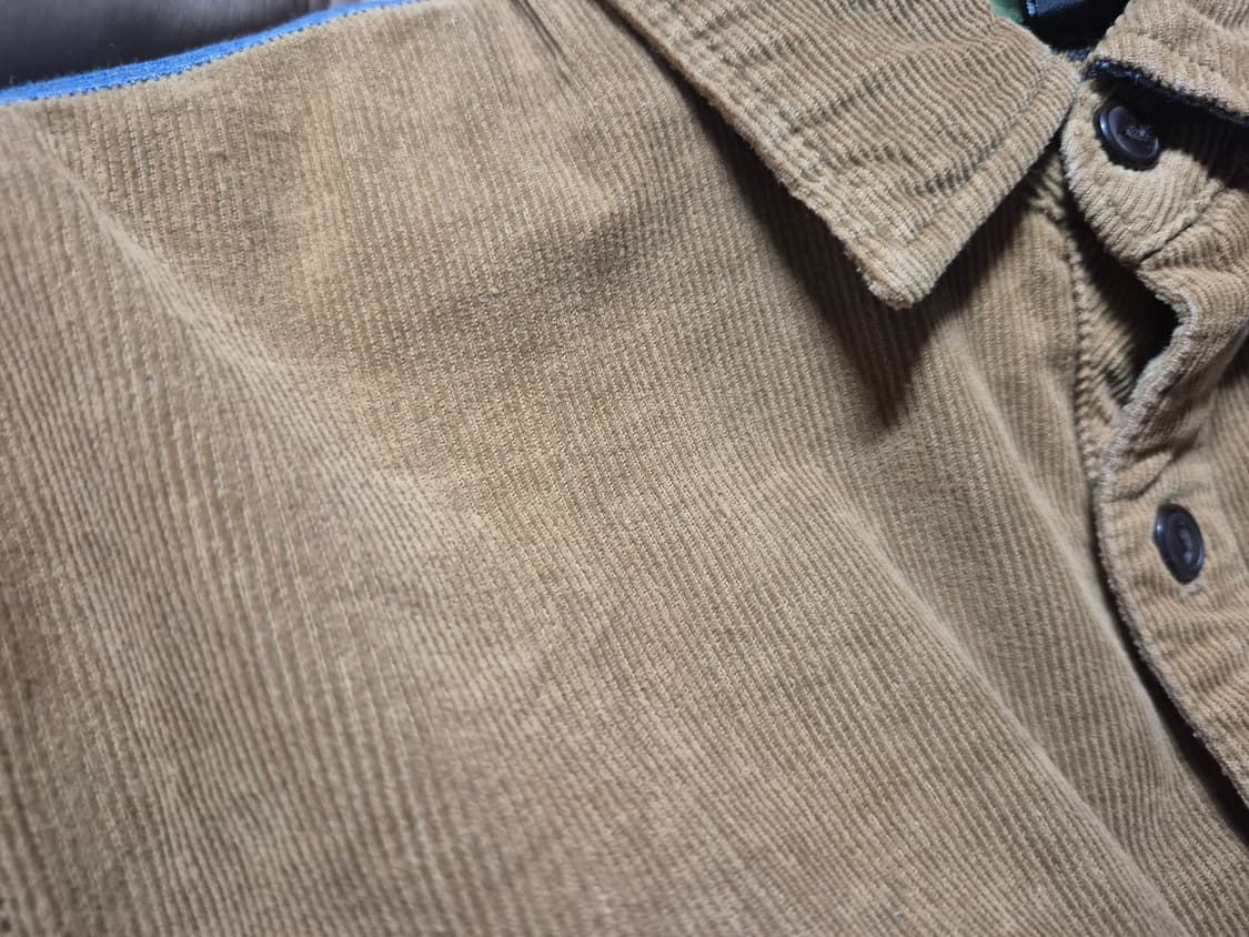 90's MASTERMIND 빈티지 데님 도킹 코듀로이 셔츠 상품이미지3
