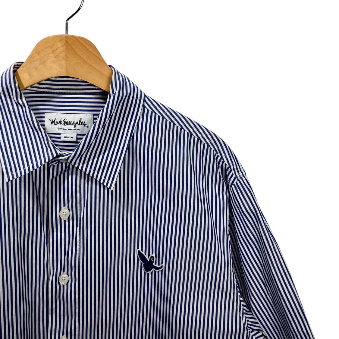 마크곤잘레스 스트라이프 반팔 셔츠 상품이미지3