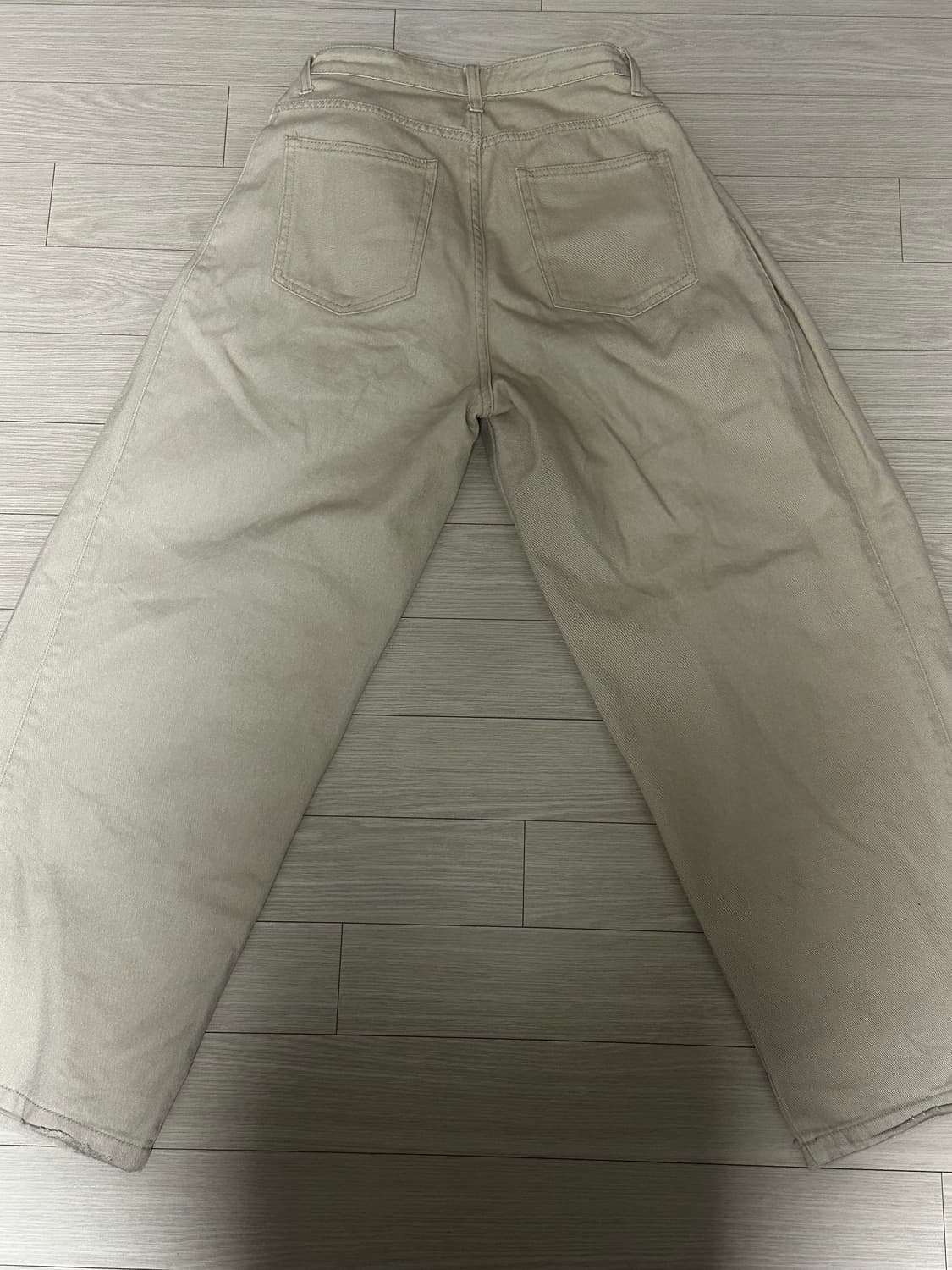 Beige denim pants 상품이미지2