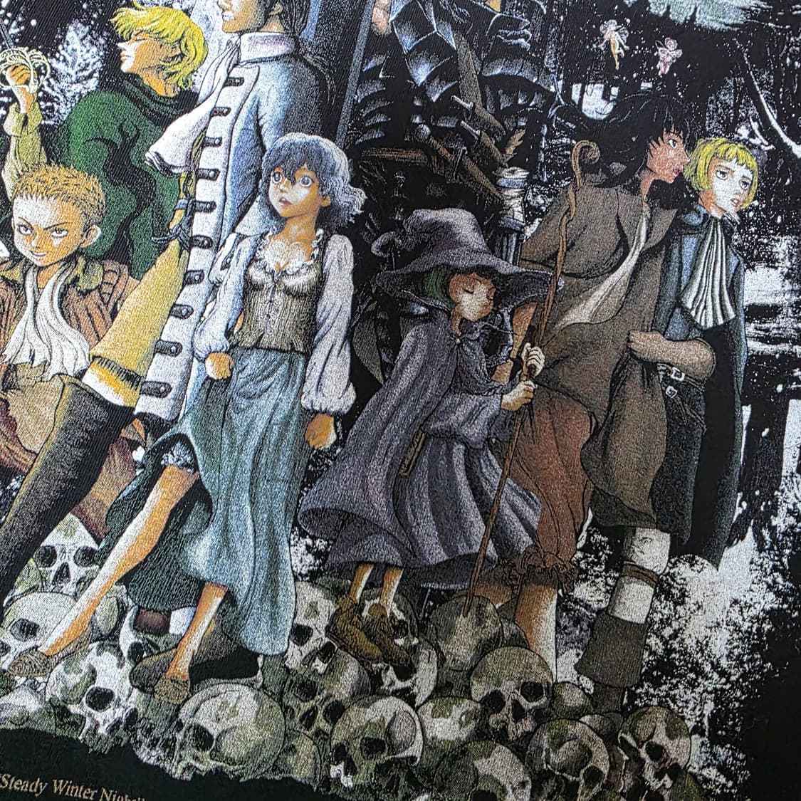 [XL] 베르세르크 부틀렉 이더리얼 스튜디오 블랙 티셔츠 상품이미지3