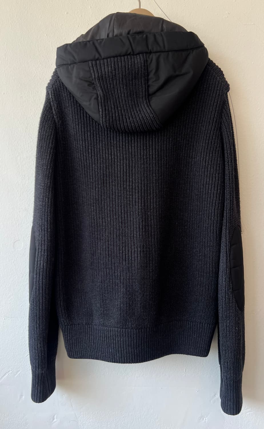 자라 남성 블랙 후드니트점퍼 상품이미지8