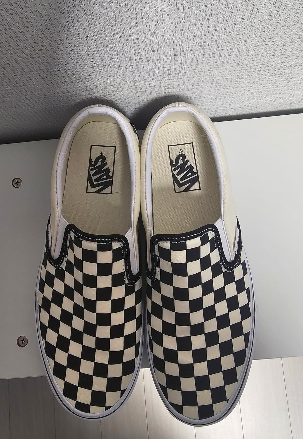 Vans 반스 체커보드 슬립온 스니커즈 265 상품이미지2