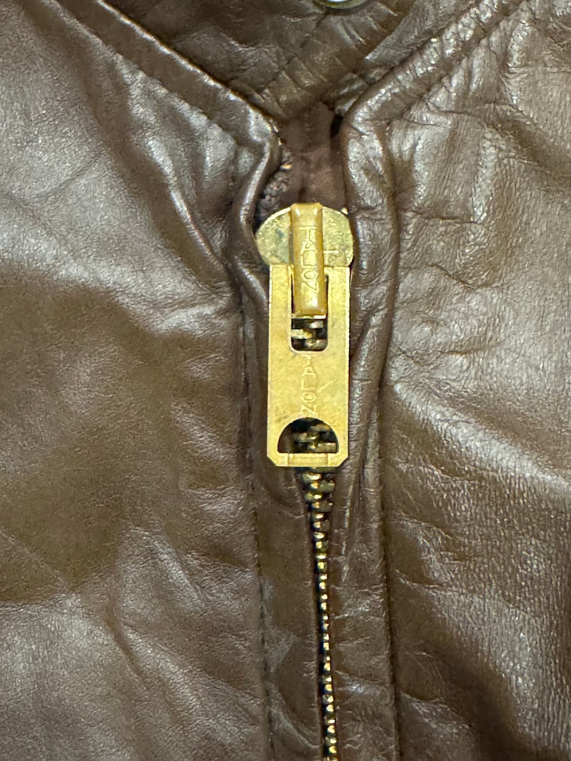 70s 브라운 싱글라이더 자켓 (40) 상품이미지6