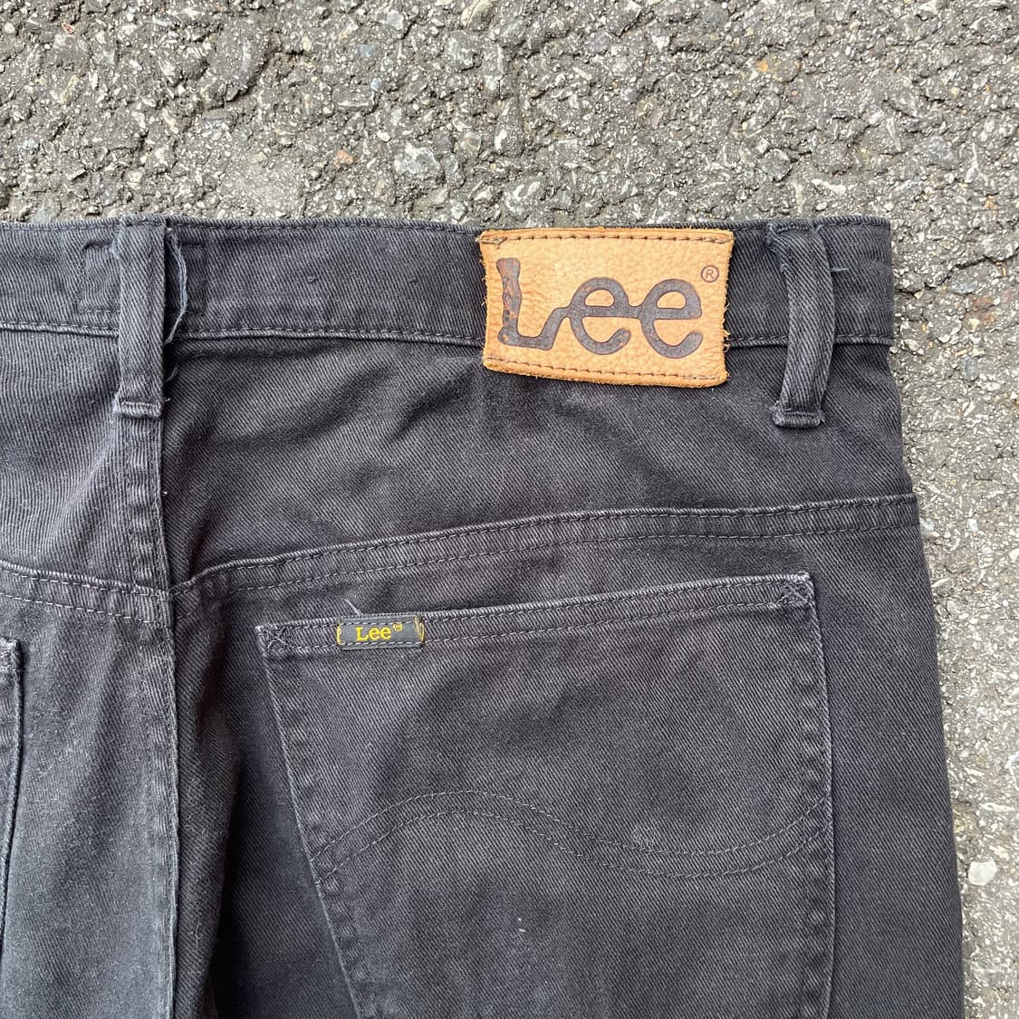 00s 리 Lee 블랙 코튼 팬츠 상품이미지6